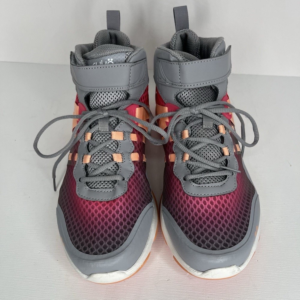 Ryka Devotion XT Mid Womens Size 10M Shoes Gray Orange Athletic Trainer Sneakers - Picture 5 of 13